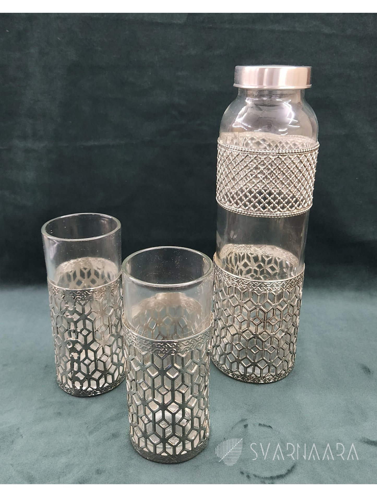Glass & Bottle Set