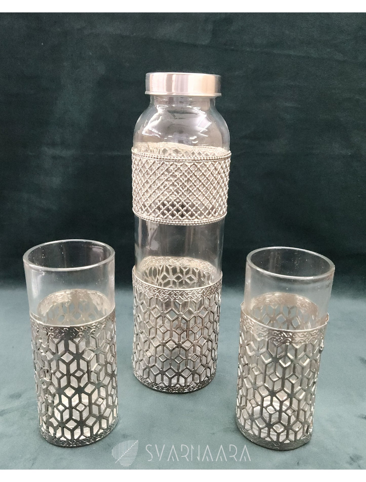 Glass & Bottle Set