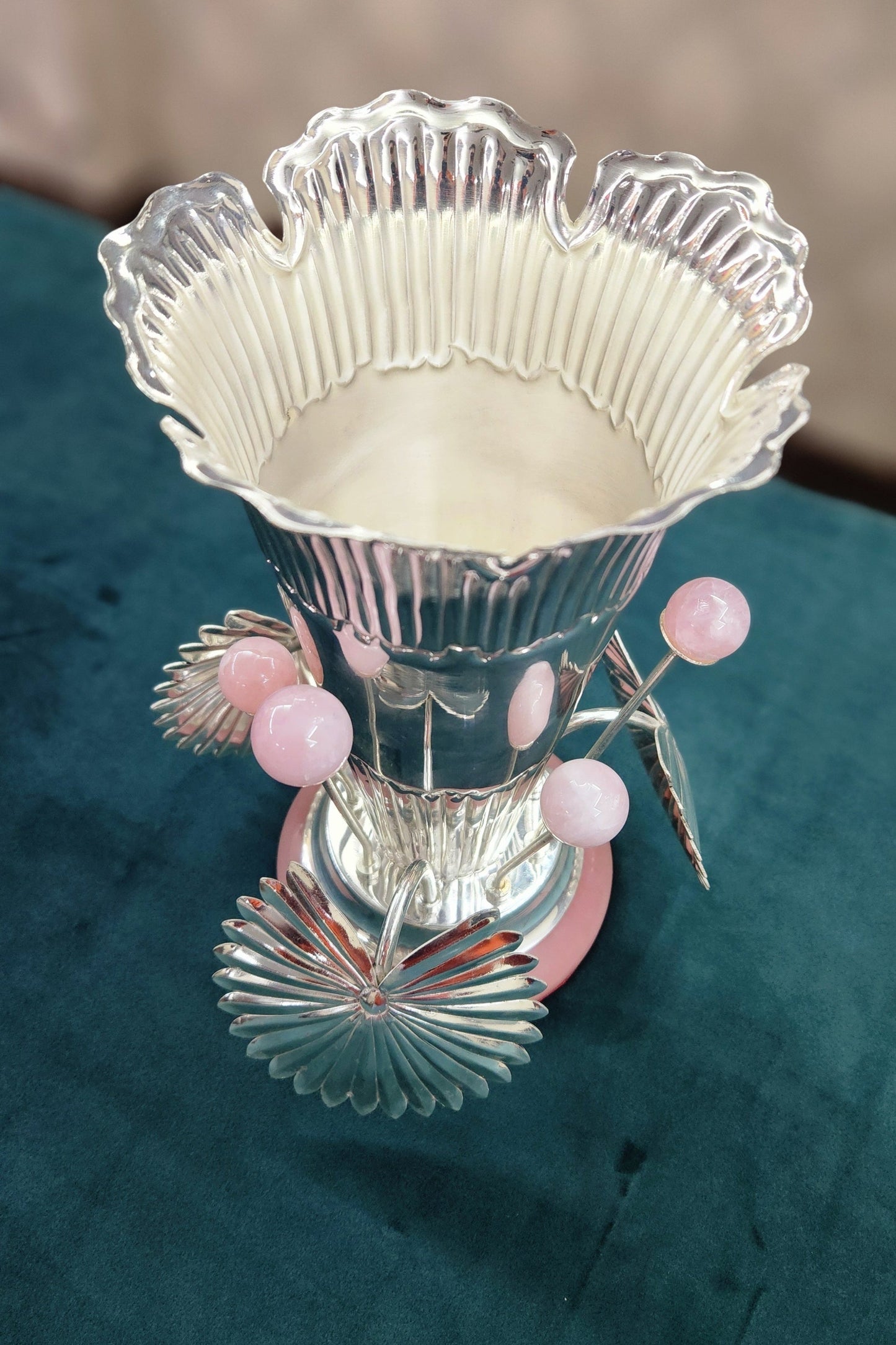 Grape Leaf Vase