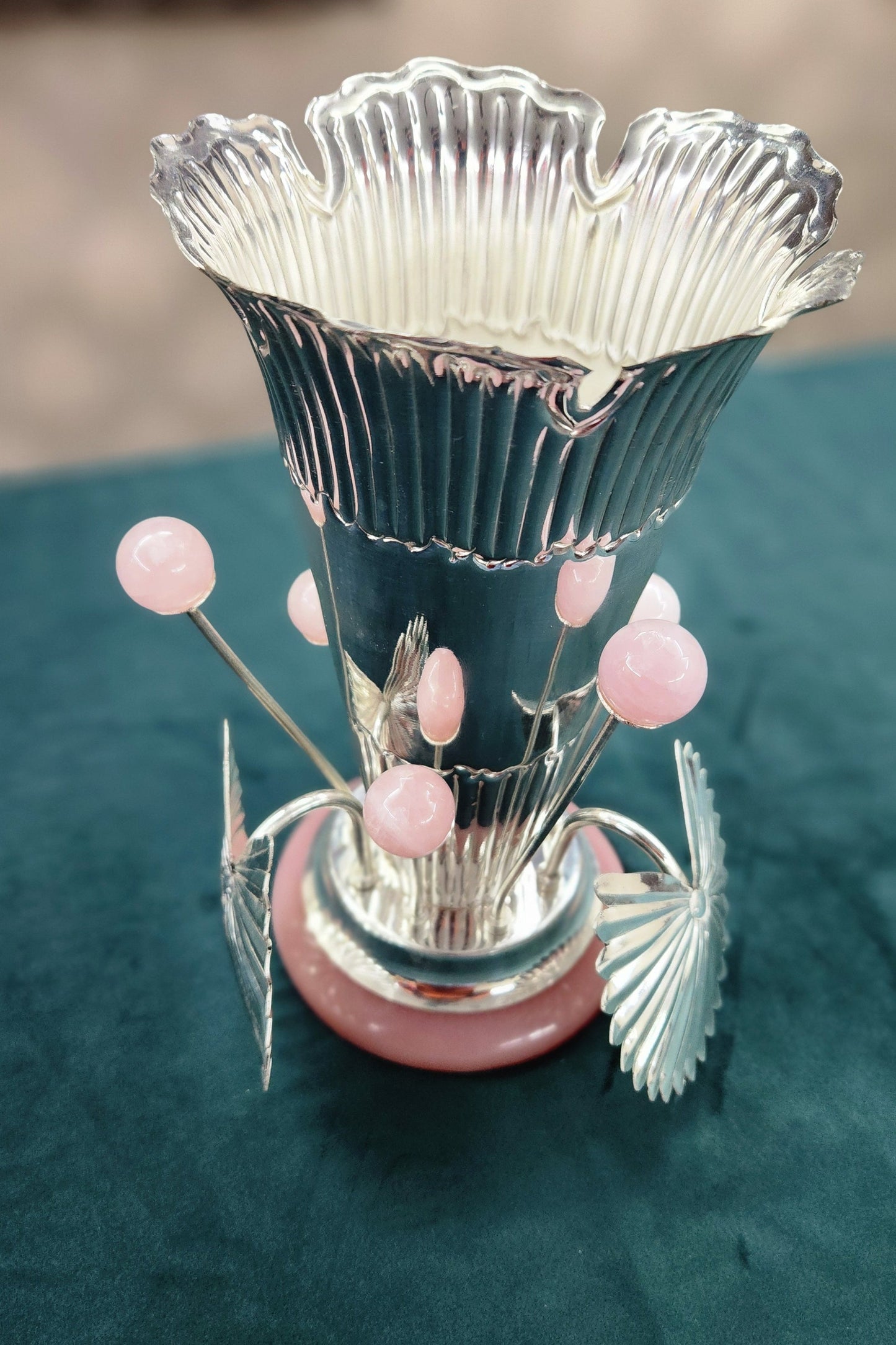 Grape Leaf Vase