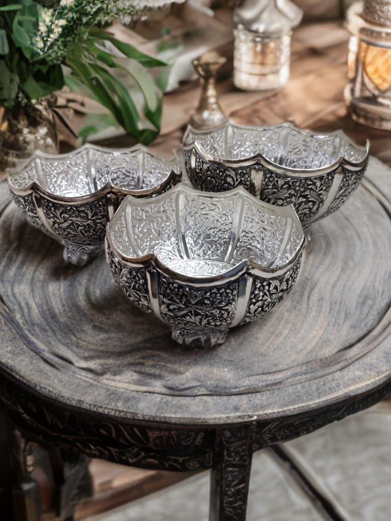 Oxidised Bowl (Set of 3)