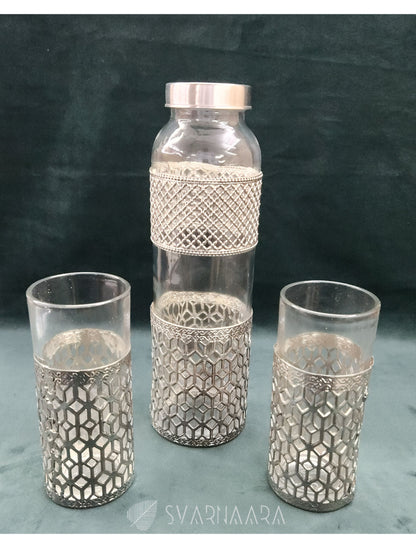Glass & Bottle Set