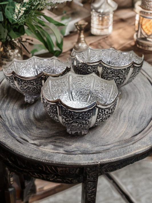 Oxidised Bowl (Set of 3)